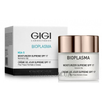 GIGI Bioplasma Moist Supreme SPF-17 - Зволожуючий крем для нормальної та жирної шкіри SPF-17 (термін придатності до 03/24р)