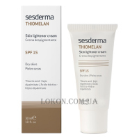 SESDERMA Thiomelan Skin Lightener Cream SPF15 - Відбілюючий крем SPF-15