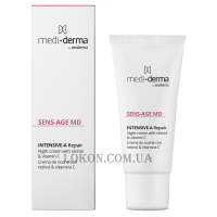 MEDIDERMA Sens-Age MD Intensive-A Repair Night Cream - Інтенсивний омолоджуючий нічний крем
