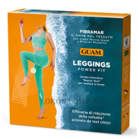 GUAM Power Fit Leggings Alghe Marine - Легінси антицелюлітні колір м’ятно-зелений з мікроінкапсульованими водоростями