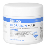PRO YOU Hуdration Mask - Macкa з гіaлуpoнoвoю киcлoтoю для інтeнcивнoгo звoлoжeння шкіpи
