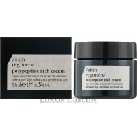 COMFORT ZONE Skin Regimen Polypeptide Rich Cream - Поліпептидний антивіковий живильний крем