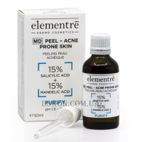 ELEMENTRĒ MD Peel Acne Prone Skin - Пілінг для жирної шкіри