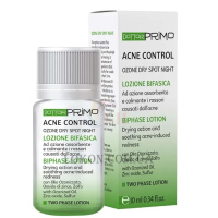 DOTTOR PRIMO Acne Control Ozone Dry Spot Night - Двофазний лікувальний концентрат для локальних запалень