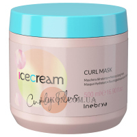 INEBRYA Ice Cream Curly Plus Mask - Маска для кучерявого волосся та волосся з хімічною завивкою