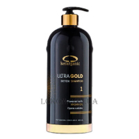 KERARGANIC Ultra Gold Detox Shampoo Premium Step 1 - Підготовчий шампунь для кератину 