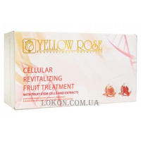 YELLOW ROSE Cellular Revitalizing Fruit Treatment - Набір для обличчя з рослинними стовбуровими клітинами