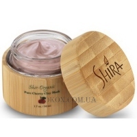 SHIRA ESTHETICS Shir-Organic Cherry Clay Mask - Очищающая вишневая маска с глиной для жирной и комбинированной кожи