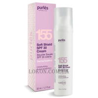 PURLÉS Derma Solution 155 Soft Shield Cream SPF30 - Зволожуючий сонцезахисний крем
