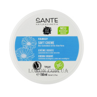 SANTE Family Soft Cream Calendula & Aloe Vera - Біо-крем універсальний зволожуючий з календулою та алое вера