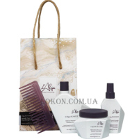 L'ALGA Luxury Hair Kit (shm/250ml + mask/250ml + spray/100ml) - Набір для волосся