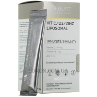 BIOCYTE Longevity Vitamin C/D3/Zinc Liposomal - Харчова добавка для підтримання імунної системи