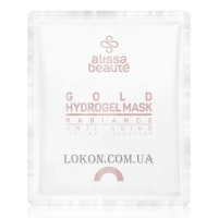 ALISSA BEAUTE Gold Hydrogel Mask  - Гідрогелева одноразова маска