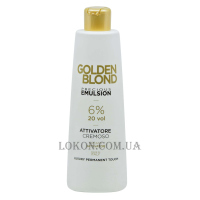 GOLDEN BLOND Precious Emulsion 20 vol - Кремовий активатор 6%