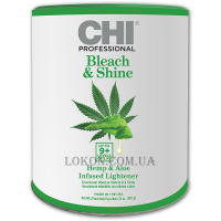 CHI Hemp & Aloe Bleach & Shine Lightener - Порошок для освітлення волосся