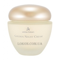 ANNA LOTAN Liquid Gold Golden Night Cream - Крем нічний «Золотий»