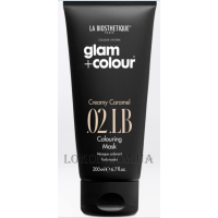 LA BIOSTHETIQUE Glam+Colour Creamy Caramel .02 .LB Colouring Mask - Тонуюча маска 