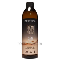 EMOTION Demi Liquid Colors Clear - Барвник рідкий прозорий гелевий