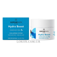 SOPHIESKIN Hydra Boost Summer Night Cream - Літній нічний крем