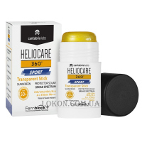 HELIOCARE 360º Sport Transparent Stick SPF50+ - Сонцезахисний стік для занять спортом