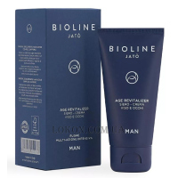 BIOLINE JATO' Man Age Revitalizer Face and Eye Serum-Cream Wrinkle - Омолоджуюча крем-сироватка для обличчя та шкіри навколо очей