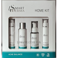 SMART4DERMA Acne Balance Home Kit - Корегувальний набір для жирної, комбінованої шкіри