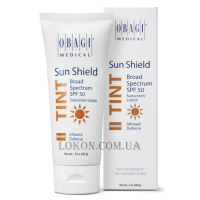 OBAGI Sun Shield Tint Broad Spectrum SPF 50 Warm - Тонуючий сонцезахисний крем SPF-50, теплий відтінок