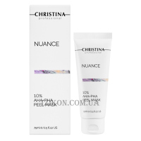 CHRISTINA Nuance 10% AHA+PHA Peel Mask - Пілінг-маска з 10% AHA-PHA