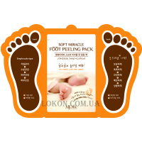 MJ CARE Soft Miracle Foot Peeling Pack - Висококонцентрований пілінг для ніг