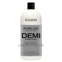 SCRUPLES Pure Oxi Creme Developer Demi-Permanent - Крем-окислювач