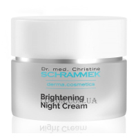 Dr.SCHRAMMEK Mela White Brightening Night Cream - Нічний освітлюючий крем для відновлення та регенерації шкіри