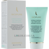 KEENWELL Biopure Intensive Purifying Gel Night - Нічний гель для жирної шкіри з ефектом глибокого очищення