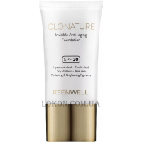 KEENWELL Clonature Foundation SPF20 - Омолоджуючий тональний флюїд SPF-20