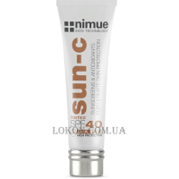 NIMUE Sun-C Tinted SPF40 - Сонцезахисний крем з тонуючим ефектом SPF-40