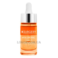 KSURGERY Hyaluronic Vitamin C Overnight Biphasic Peeling - Нічний двофазний пілінг з вітаміном C