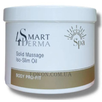 SMART4DERMA Body Pro-Fit Solid Massage Iso-Slim Oil - Масажний батер-бальзам