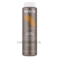 SENSUS Illumyna Care Curl Shampoo - Зволожуючий шампунь для кучерявого волосся