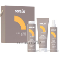 SENSUS Illumyna Care Curl Kit - Подарунковий набір для кучерявого волосся