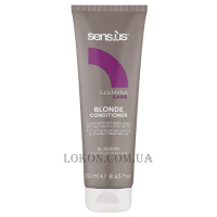 SENSUS Illumyna Care Blonde Conditioner - Кондиціонер проти жовтизни світлого волосся