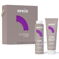 SENSUS Illumyna Care Blonde Kit - Подарунковий набір проти жовтизни світлого волосся