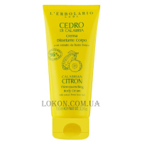 L'ERBOLARIO Calabrian Citron Crema Dissetante Corpo - Крем для тіла 