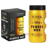 TOTEX Styling Powder Wax - Пудра матова для об'єму волосся