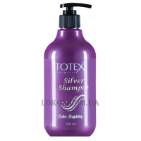 TOTEX Shampoo Silver - Шампунь фиолетовый для нейтралізації жовтого пігменту