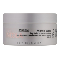 INDOLA Matte Wax - Матовий віск для волосся