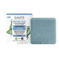 SANTE Moisture Fresh Solid Face Cleanser - Біо-засіб для вмивання обличчя з гіалуроновою кислотою