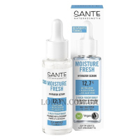SANTE Moisture Fresh Hydrator Serum - Біо-сироватка-супергідратор для зволоження обличчя, з гіалуроновою кислотою та алое