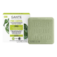 SANTE Sante Pore Solid Face Cleanser - Біо-засіб для вмивання комбінованої шкіри обличчя з BHA-кислотою та ніацинамідним комплексом