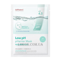 CELL FUSION C Low pH pHarrier Mask - Заспокійлива тканева маска для обличчя з низьким pH