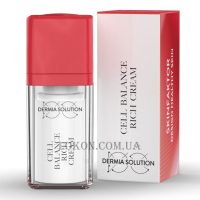 DERMIA SOLUTION Cell Balance Rich Cream - Антивіковий живильний крем