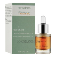 KLERADERM Sensiderm - Відбілююча сироватка з вітаміном С 20%